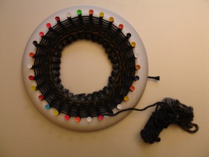 DIY KNITTING LOOM RING